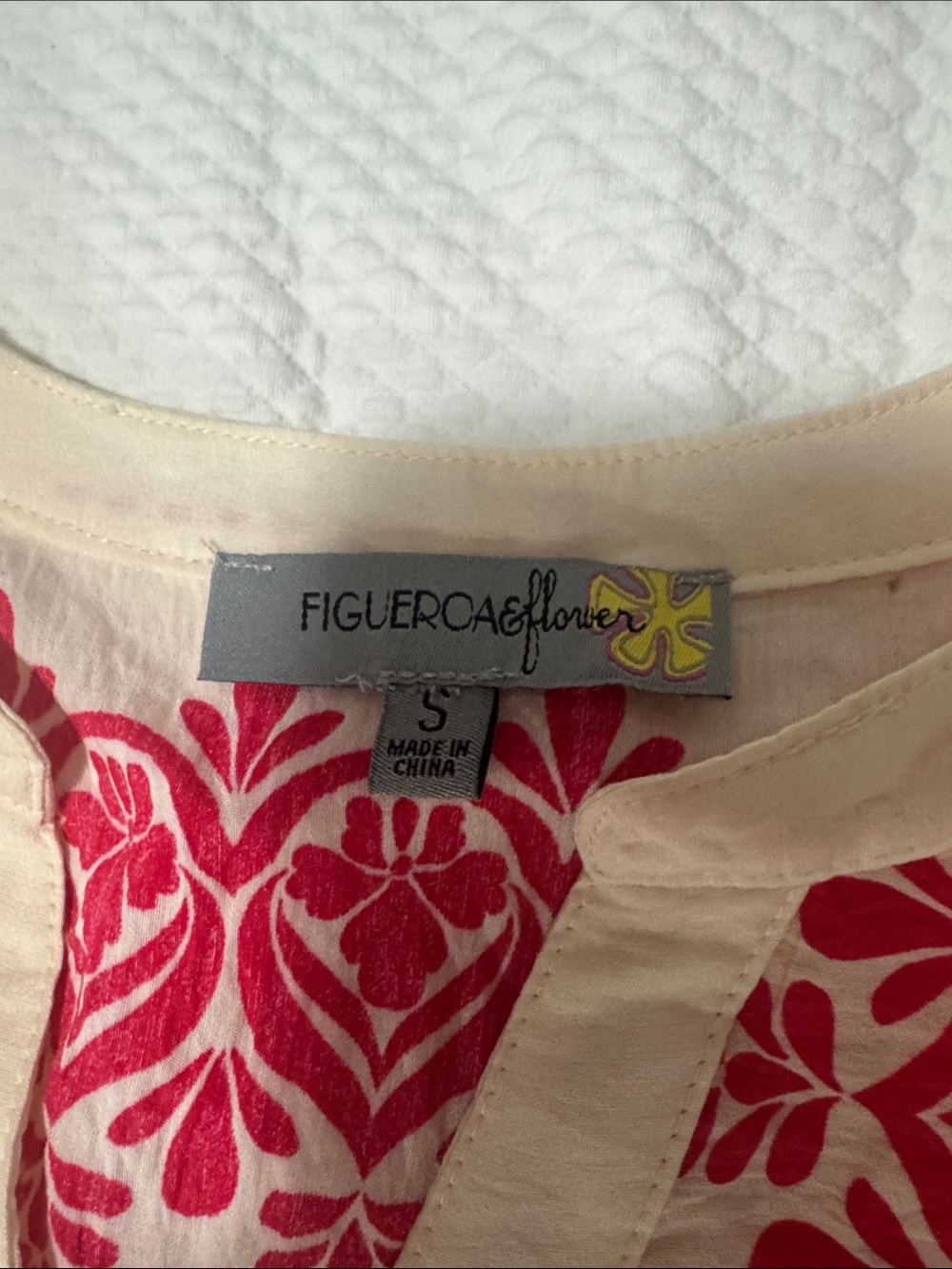 NWT FIGUEROA & FLOWER SIZE S - Picture 2 of 8